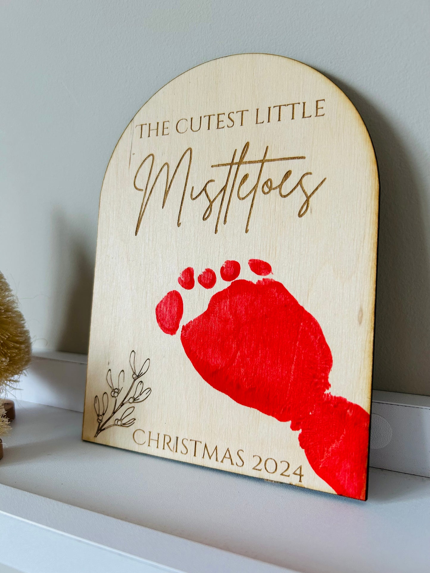 Cute little mistletoes