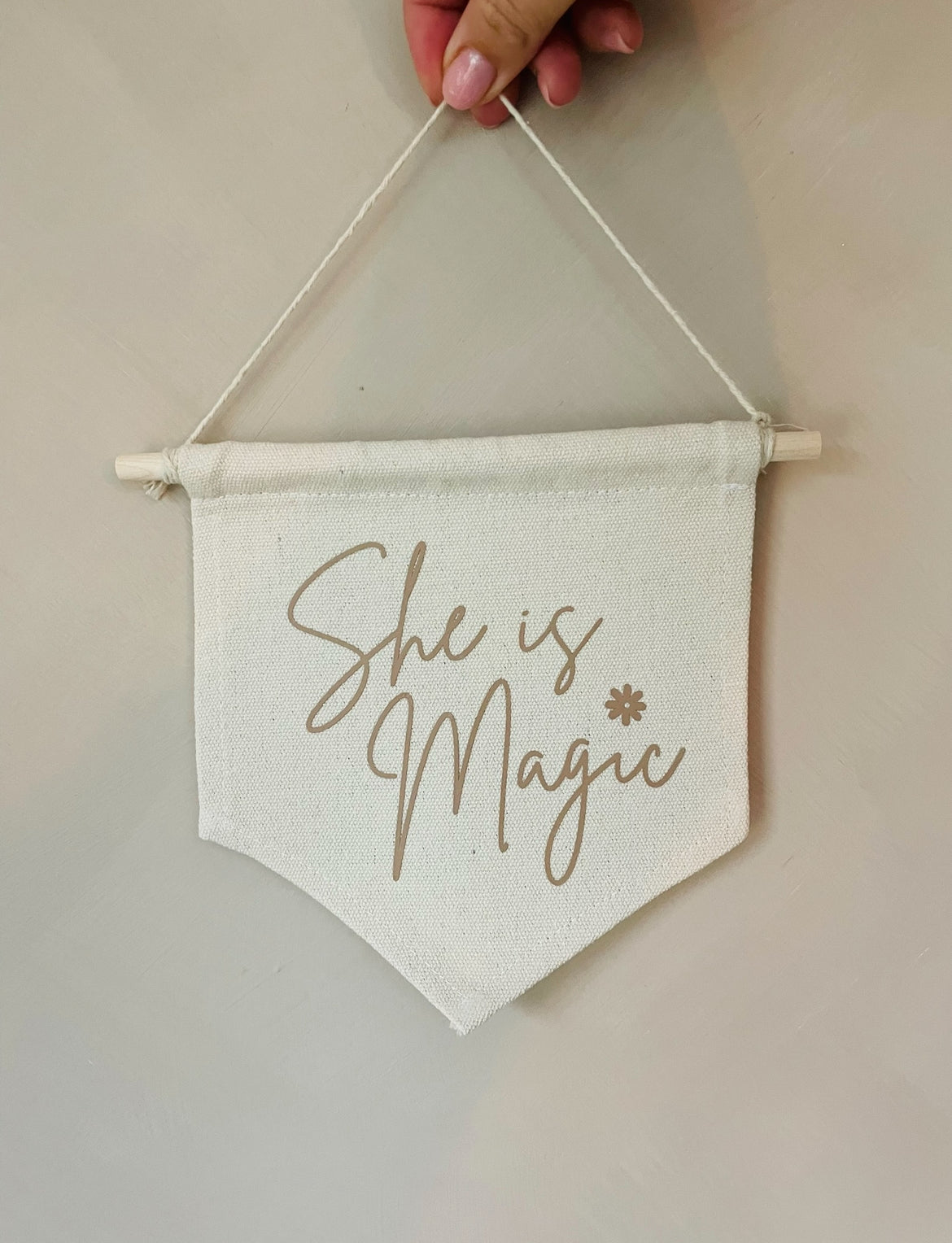 personalised wall hanging