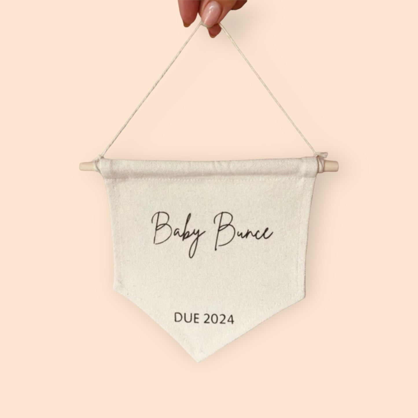new baby announcement banner