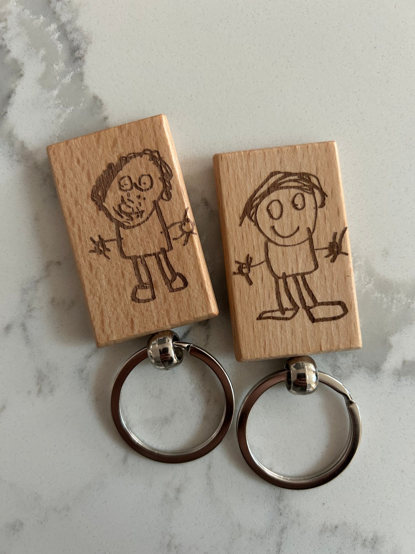 Handwriting keyring
