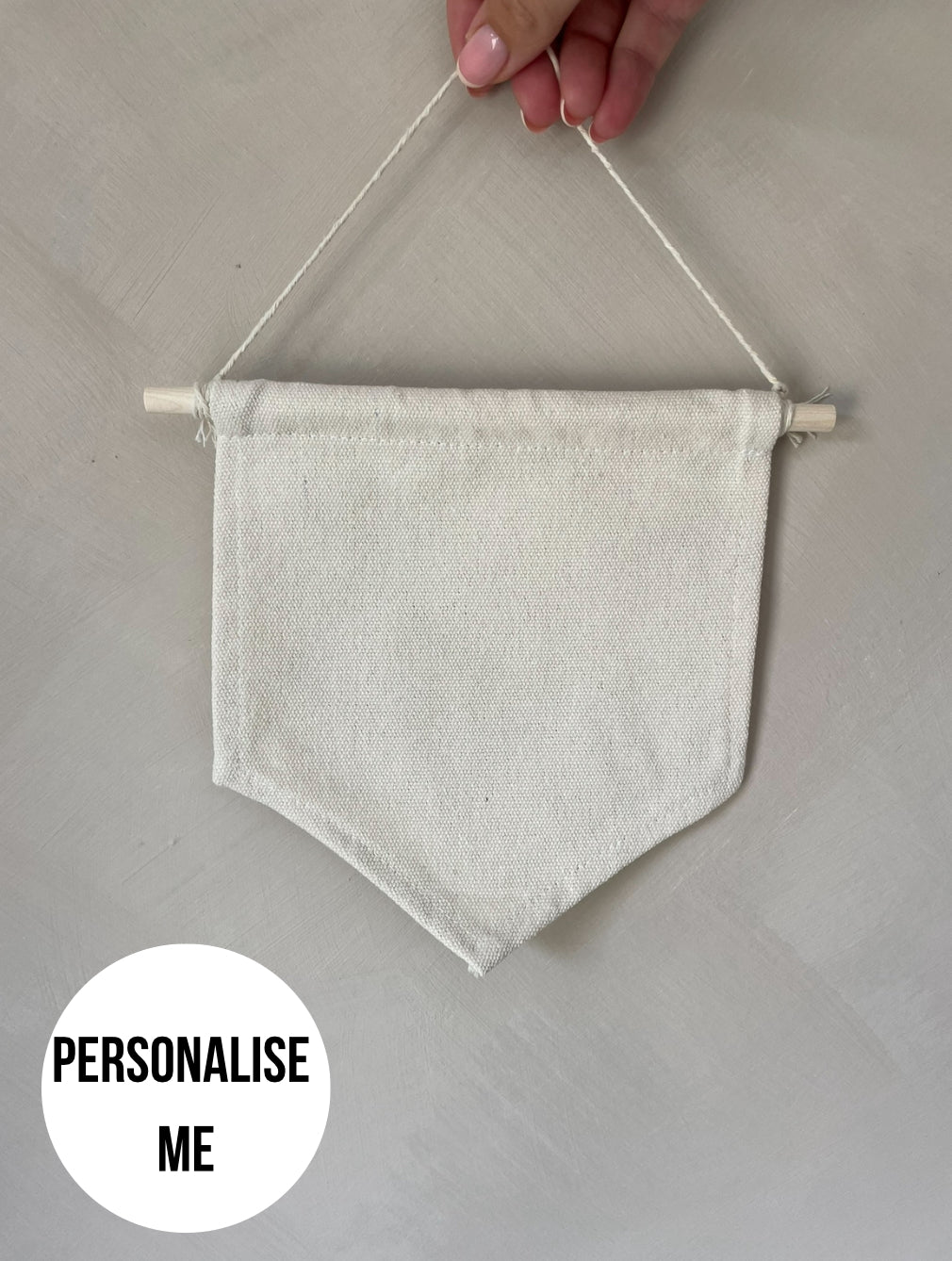 personalised wall hanging