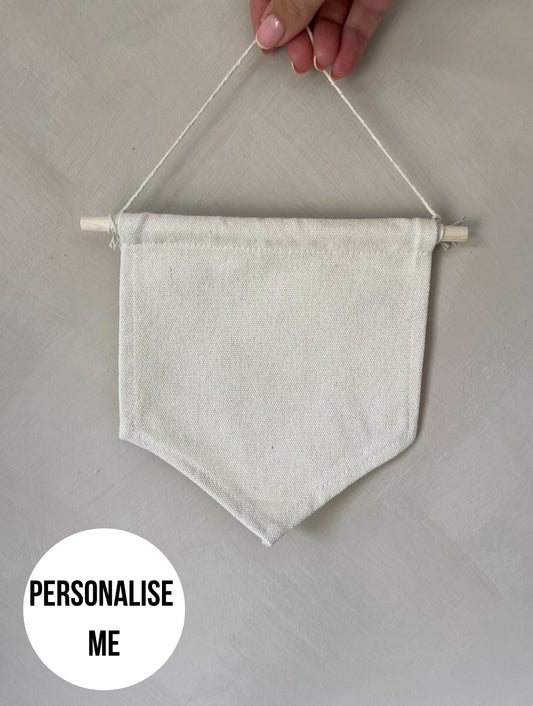 personalised wall hanging
