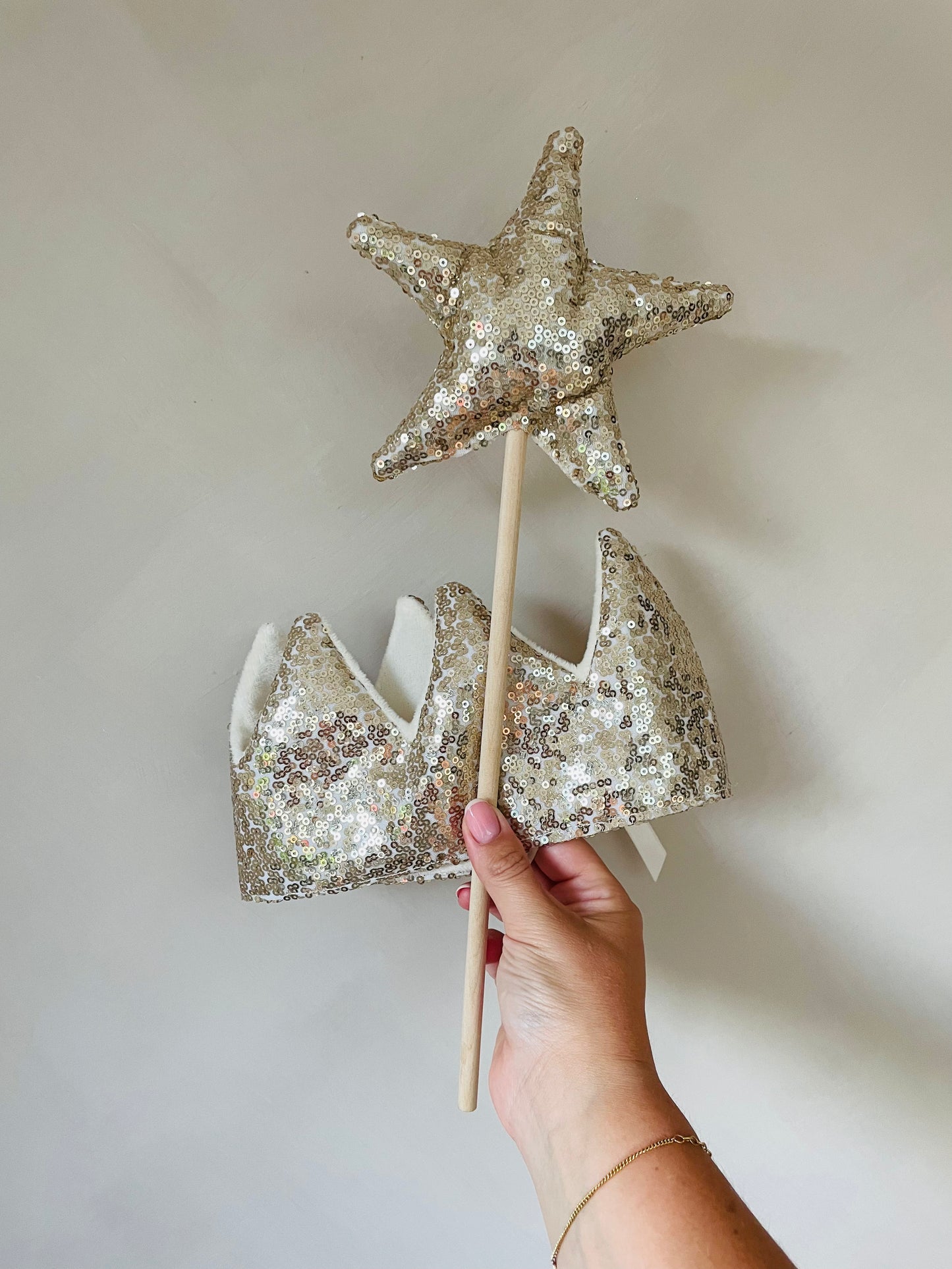 Crown + wand set
