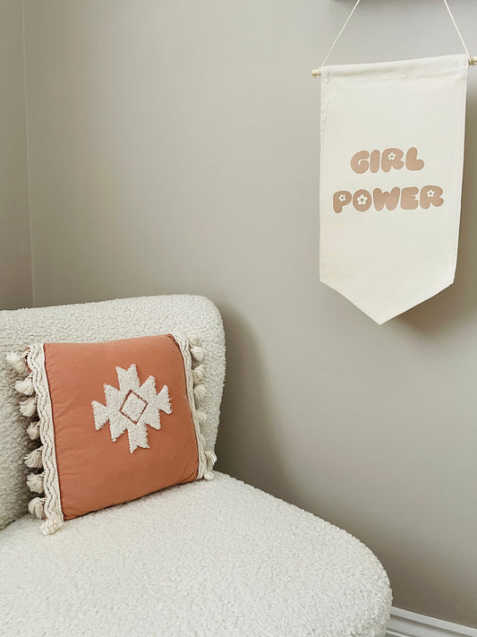 girl power wall hanging
